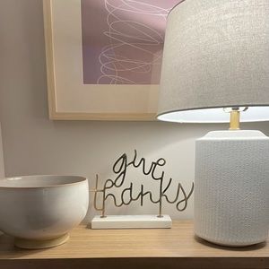 Thanksgiving Decor Sign